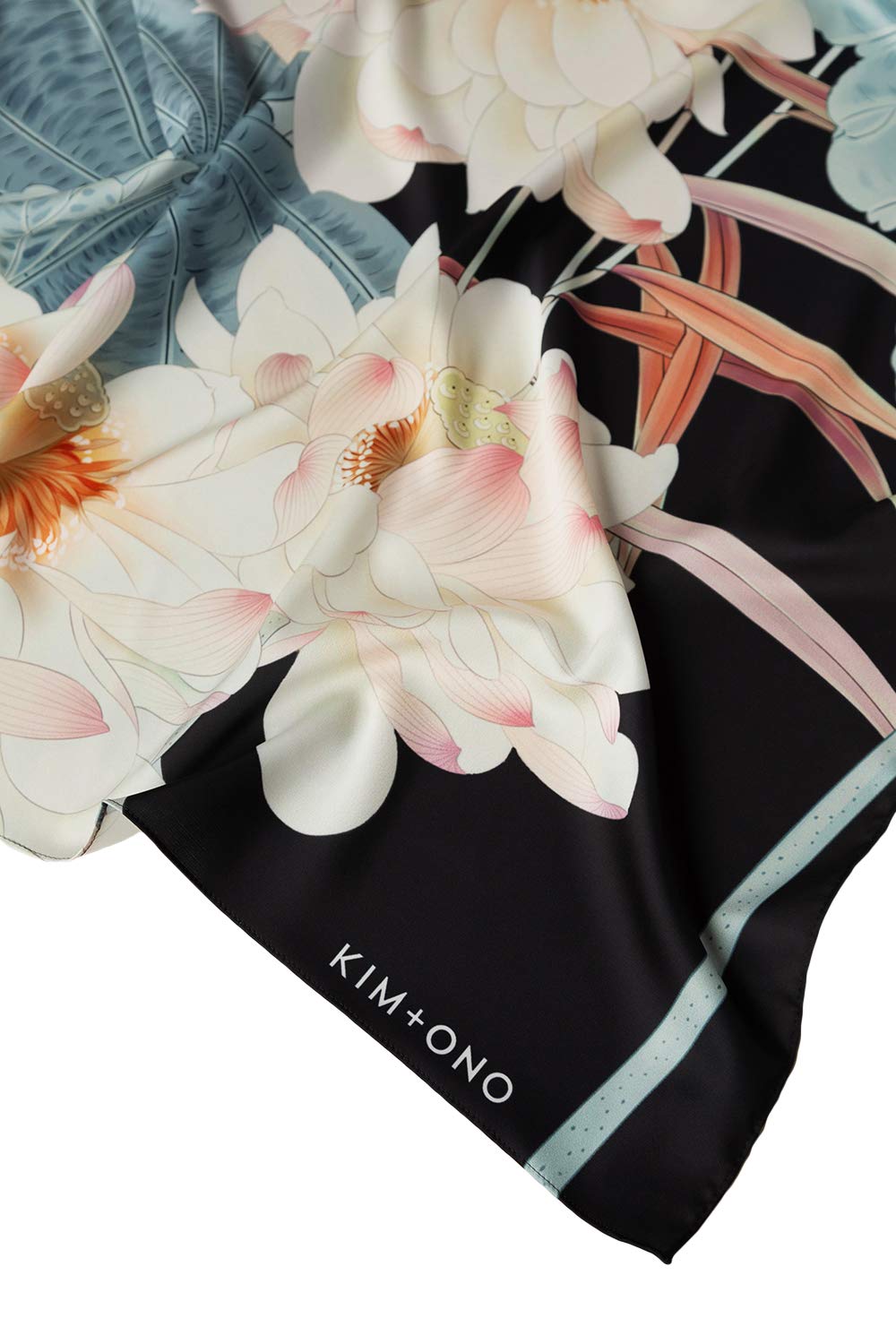 KIM+ONO Women's Floral Maren Kerchief Charmeuse Scarf