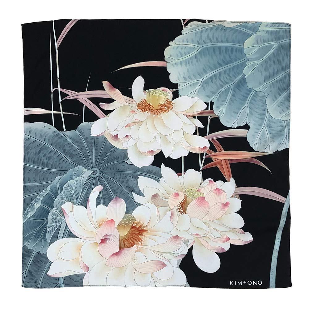 KIM+ONO Women's Floral Maren Kerchief Charmeuse Scarf - Image 6